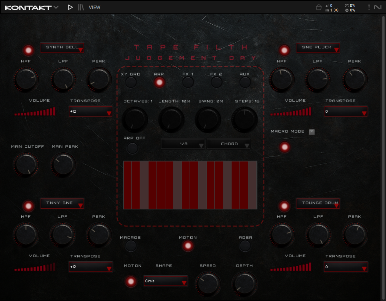 Tape Filth - Free Cassette Synth Library for Kontakt 8 — Dylan